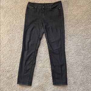 Prana Women's Charcoal Straight Leg Jeans